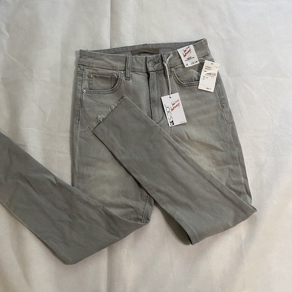 $179 NWT JOE'S Hi HONEY HI-RISE RAW CROP CURVY SKINNY STRETCH JEANS Miranda - Picture 2 of 9